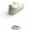 VEJA Men's V-10 Sneaker, B-Mesh White/Natural/Pierre, 13