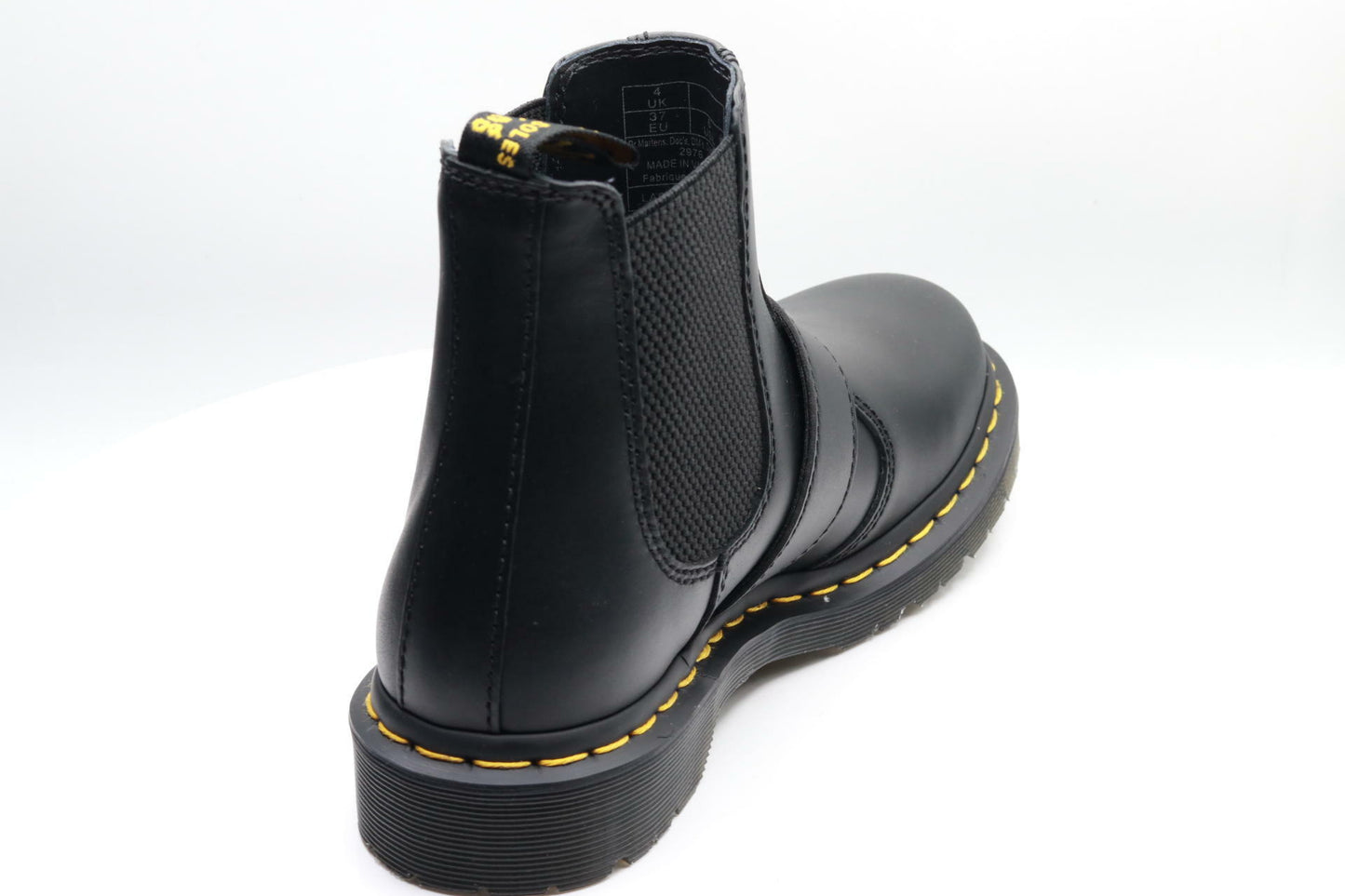 Dr. Martens Women's 2976 Chelsea Boot, Black Classic Pull Up, 6