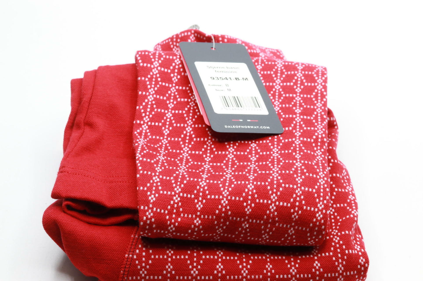 Dale of Norway - Stjerne Basic Women's Sweater, 100% Wool, (Medium, Red)