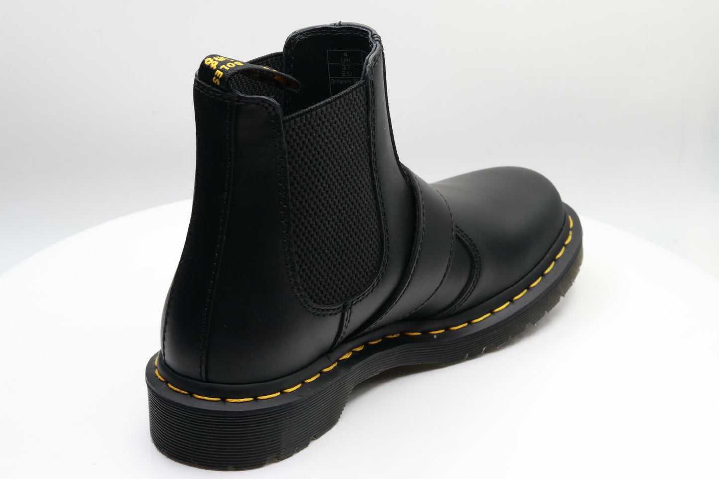 Dr. Martens Women's 2976 Chelsea Boot, Black Classic Pull Up, 6