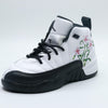 Jordan 12 Retro White/Black/Green/Lavender Mist 12C  Little Kid M