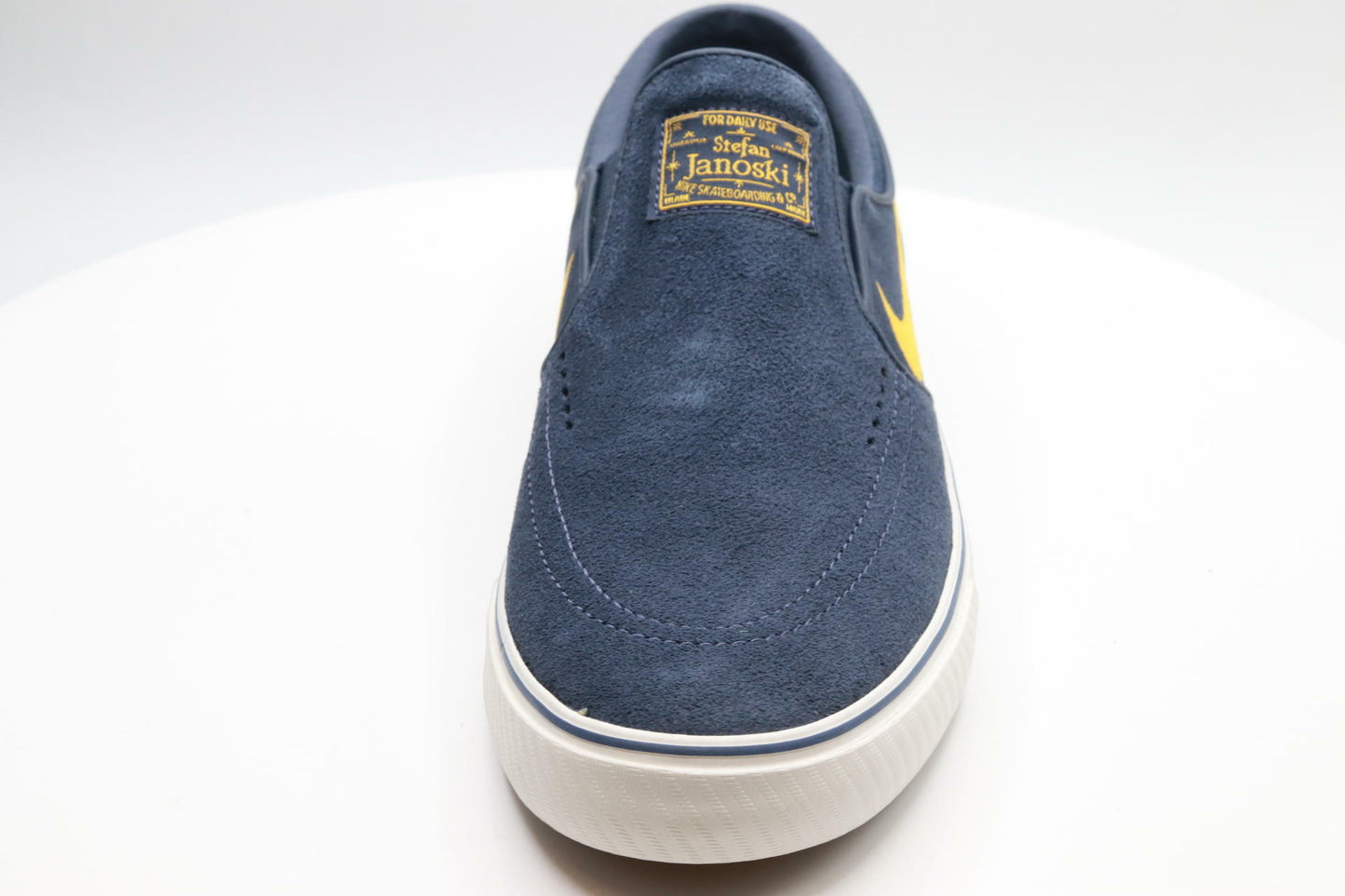 Nike SB Janoski+ Slip Skate Shoes (FN5893-401, Thunder Blue/Thunder Blue/Sail/Sundial) Size 9