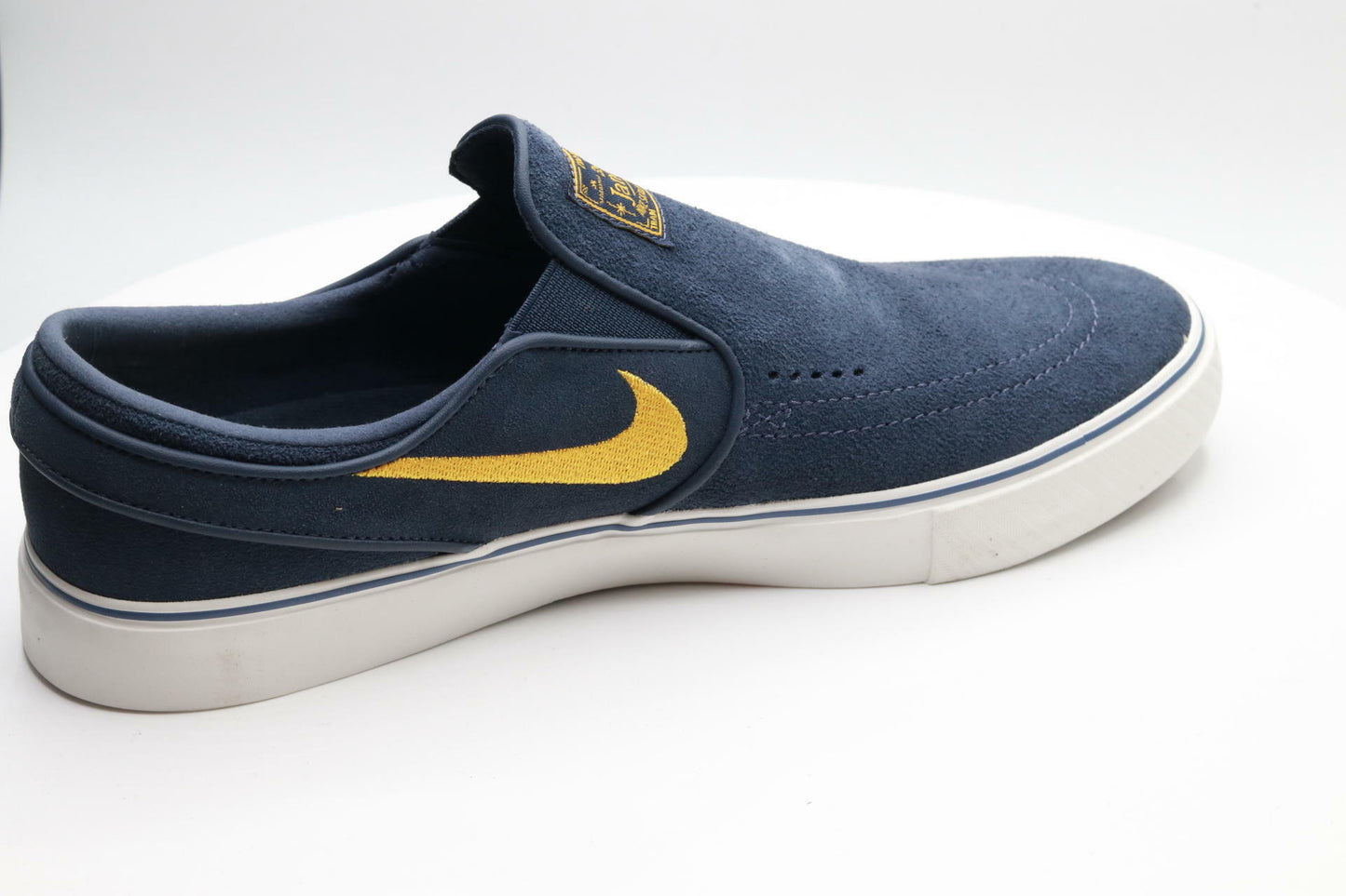 Nike SB Janoski+ Slip Skate Shoes (FN5893-401, Thunder Blue/Thunder Blue/Sail/Sundial) Size 9