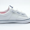 POLO RALPH LAUREN Boy's Sayer EZ (Little Kid) White Tumbled/Navy/Red Player Pony 2.5 Little Kid M