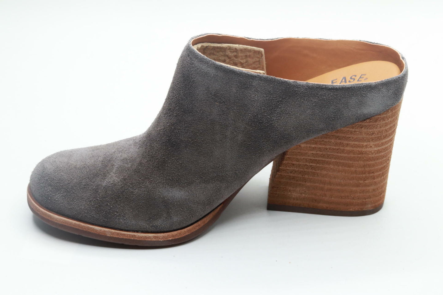 KORK-EASE Challis Heeled Mule - Contemporary Mule with Sculpted Chunky Heel - Dark Grey (Ardesia), 6.5M US