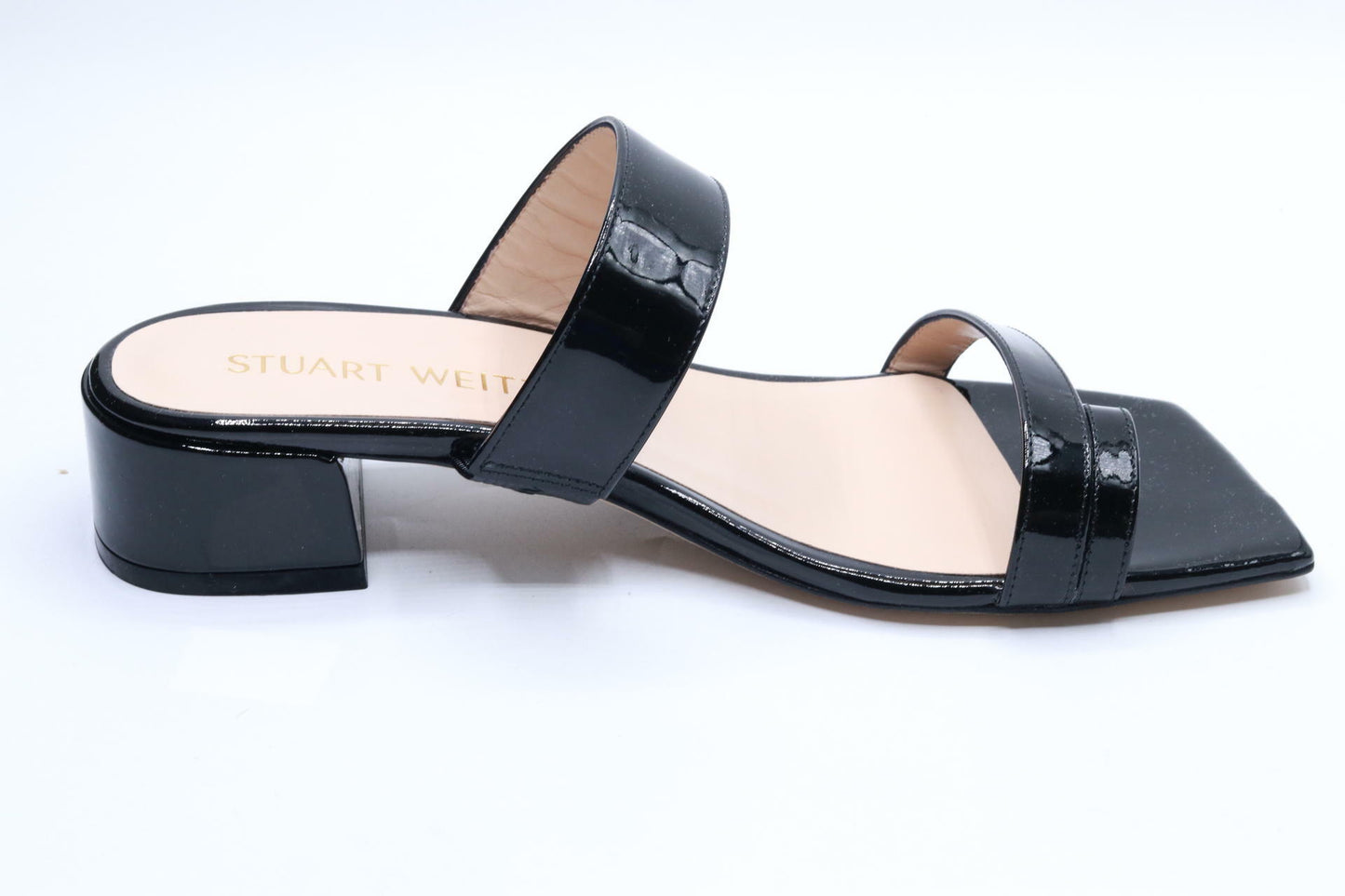 Stuart Weitzman Maisie 35 Sandal Black 10 M