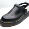 Dr. Martens Unisex Laketen Atlas Leather Slingback Black Sz 6 Women/5 Men