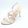 Stuart Weitzman Soiree 100 Sandal Platino 7.5 B