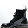 Dr. Martens Women's 1460 W Patent Leather 8 Eye Boot, Black, 8