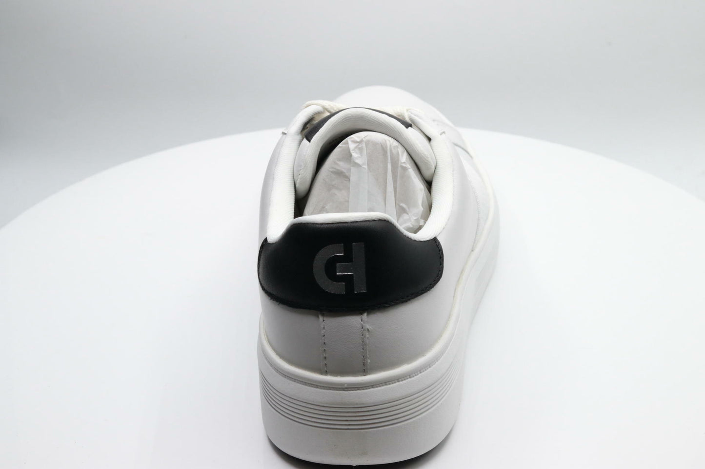 Cole Haan Men's Grand Crosscourt Premier, White/Black/Birch, 9-W US