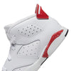 Jordan Baby Boy's 6 Retro (Infant/Toddler) White/University Red/Black 6 Toddler M