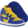 Jordan Baby Girl's 1 Retro High OG (Infant/Toddler) Varsity Maize/Game Royal/Sail 5 Toddler M