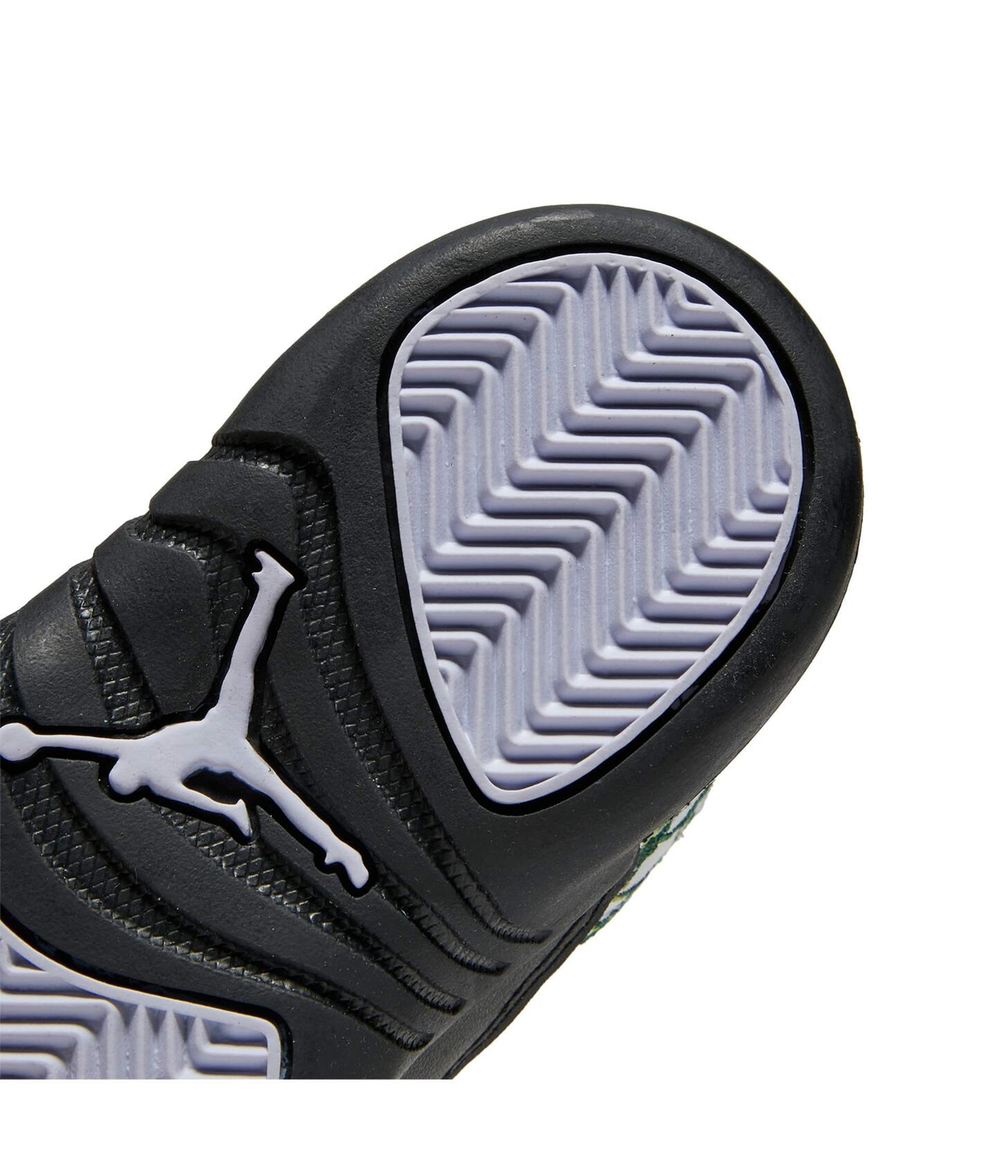 Jordan 12 Retro (Infant/Toddler) White/Black/Vivid Green/Lavender Mist 8 Toddler M