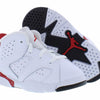 Jordan Baby Boy's 6 Retro (Infant/Toddler) White/University Red/Black 7 Toddler M