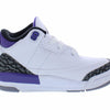 Jordan Baby Boy's 3 Retro (Infant/Toddler) White/Black/Dark Iris/Cement Grey 9 Toddler M