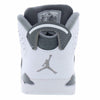 Jordan Baby Boy's 6 Retro (Infant/Toddler) White/Medium Grey/Cool Grey 9 Toddler M