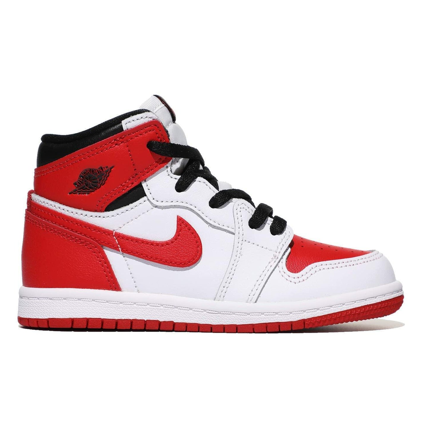 Jordan Baby Boy's Jordan 1 Retro High OG (Infant/Toddler) White/University Red/Black 3 Infant M