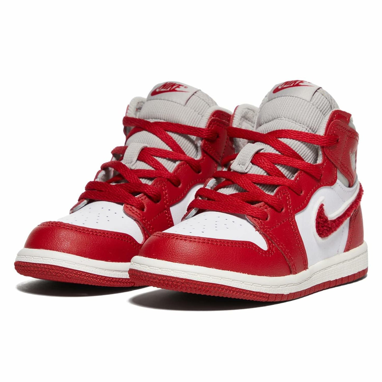 Jordan Baby Boy's 1 High OG (Infant/Toddler) Light Iron Ore/Varsity Red/Sail 5 Toddler M