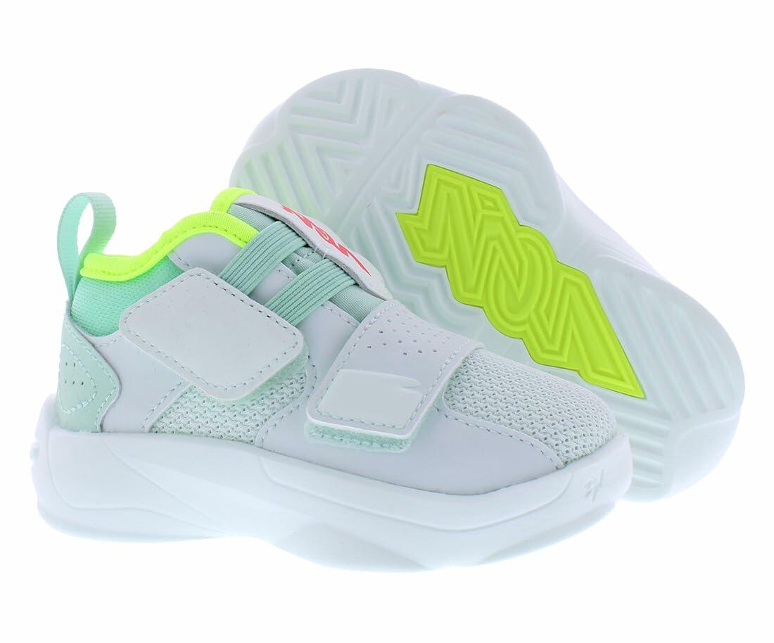 Jordan Baby Boy's Zion 2 (Infant/Toddler) Barely Green/Flash Crimson/Volt 7 Toddler M