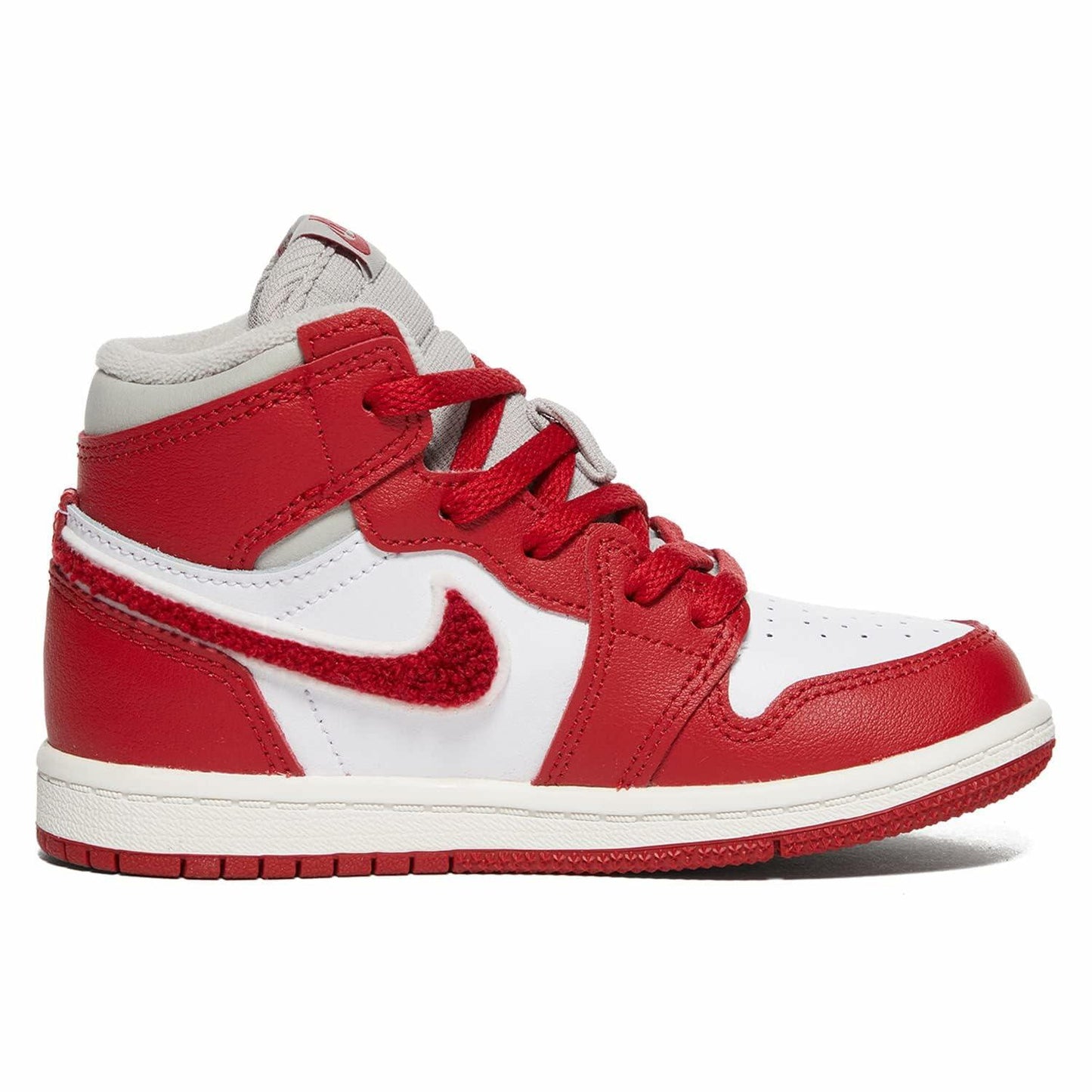 Jordan Baby Boy's 1 High OG (Infant/Toddler) Light Iron Ore/Varsity Red/Sail 5 Toddler M