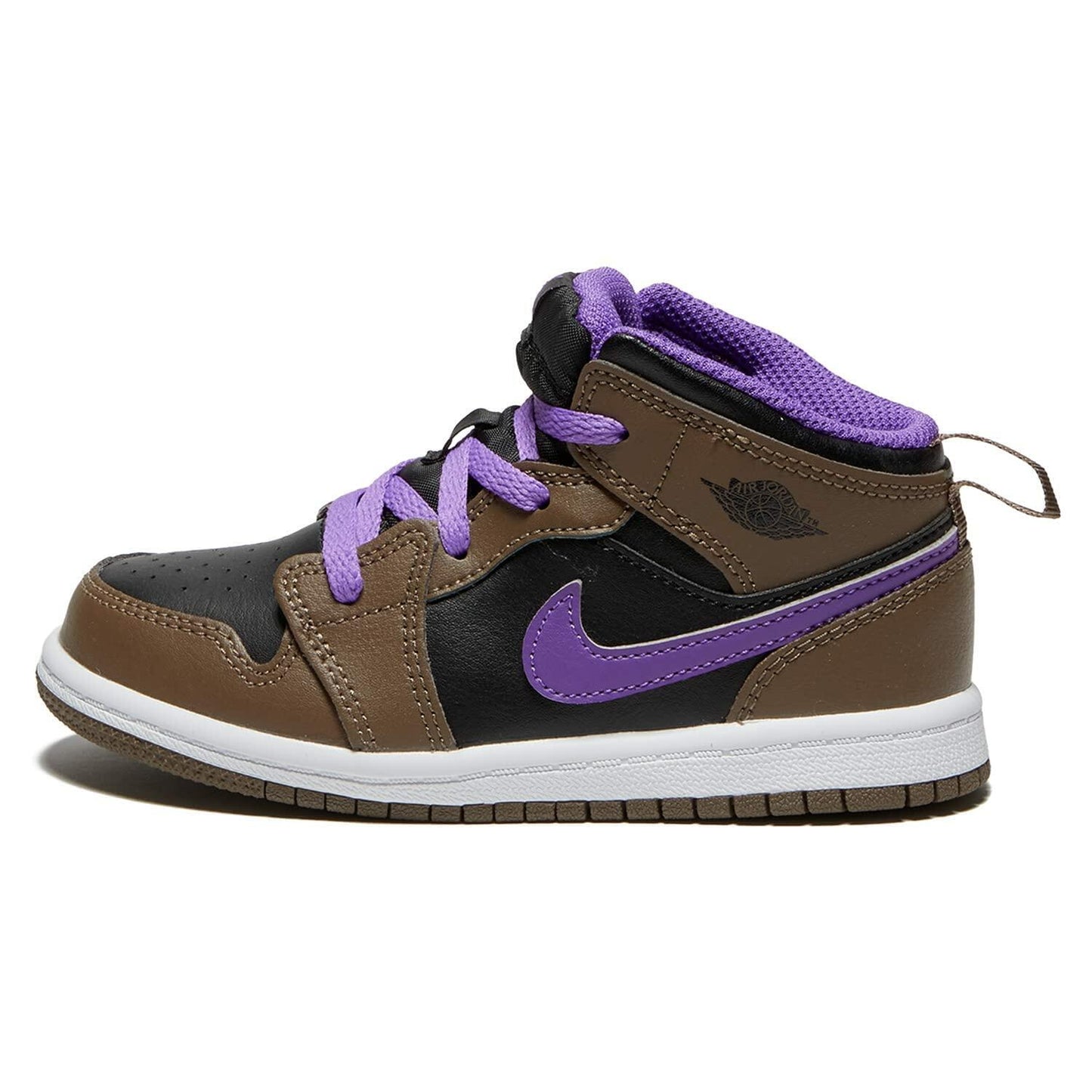 Jordan Baby Boy's 1 Mid (Infant/Toddler) Palomino/White/Wild Berry 6 Toddler M