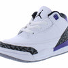 Jordan Baby Boy's 3 Retro (Infant/Toddler) White/Black/Dark Iris/Cement Grey 9 Toddler M