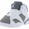 Jordan Baby Boy's 6 Retro (Infant/Toddler) White/Medium Grey/Cool Grey 9 Toddler M