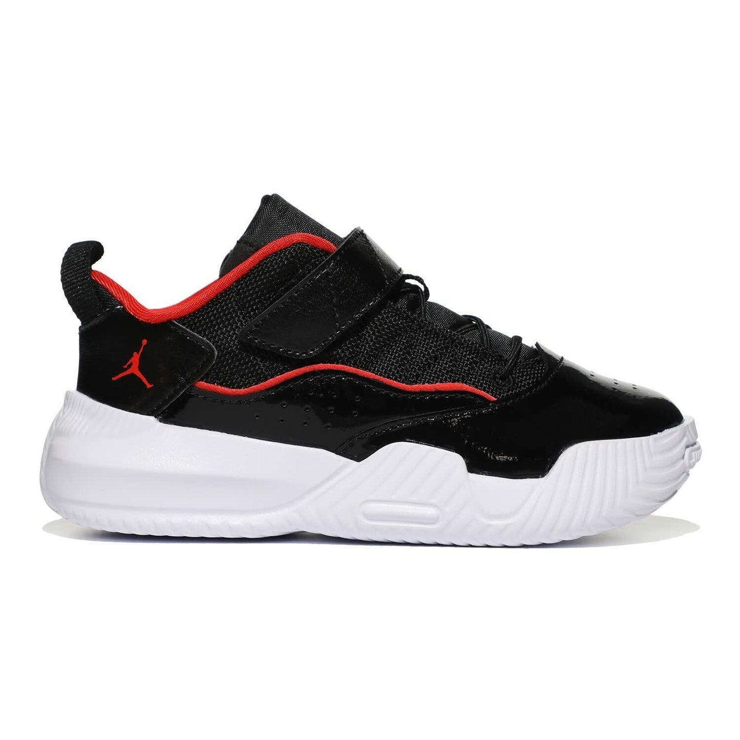 Jordan Stay Loyal (Toddler) Black/Chile Red/White/Wolf Grey 8 Toddler M