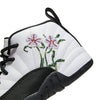 Jordan 12 Retro (Infant/Toddler) White/Black/Vivid Green/Lavender Mist 8 Toddler M