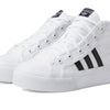 adidas Originals Girl's Nizza Platform (Little Kid) White/Black/White 13 Little Kid M