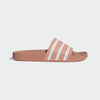 adidas Adilette Ambient Blush/White/Ambient White Men's 10, Women's 11 Medium