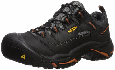 KEEN Utility Mens Boots Work Shoes, Black/Bossa Nova, 15 US