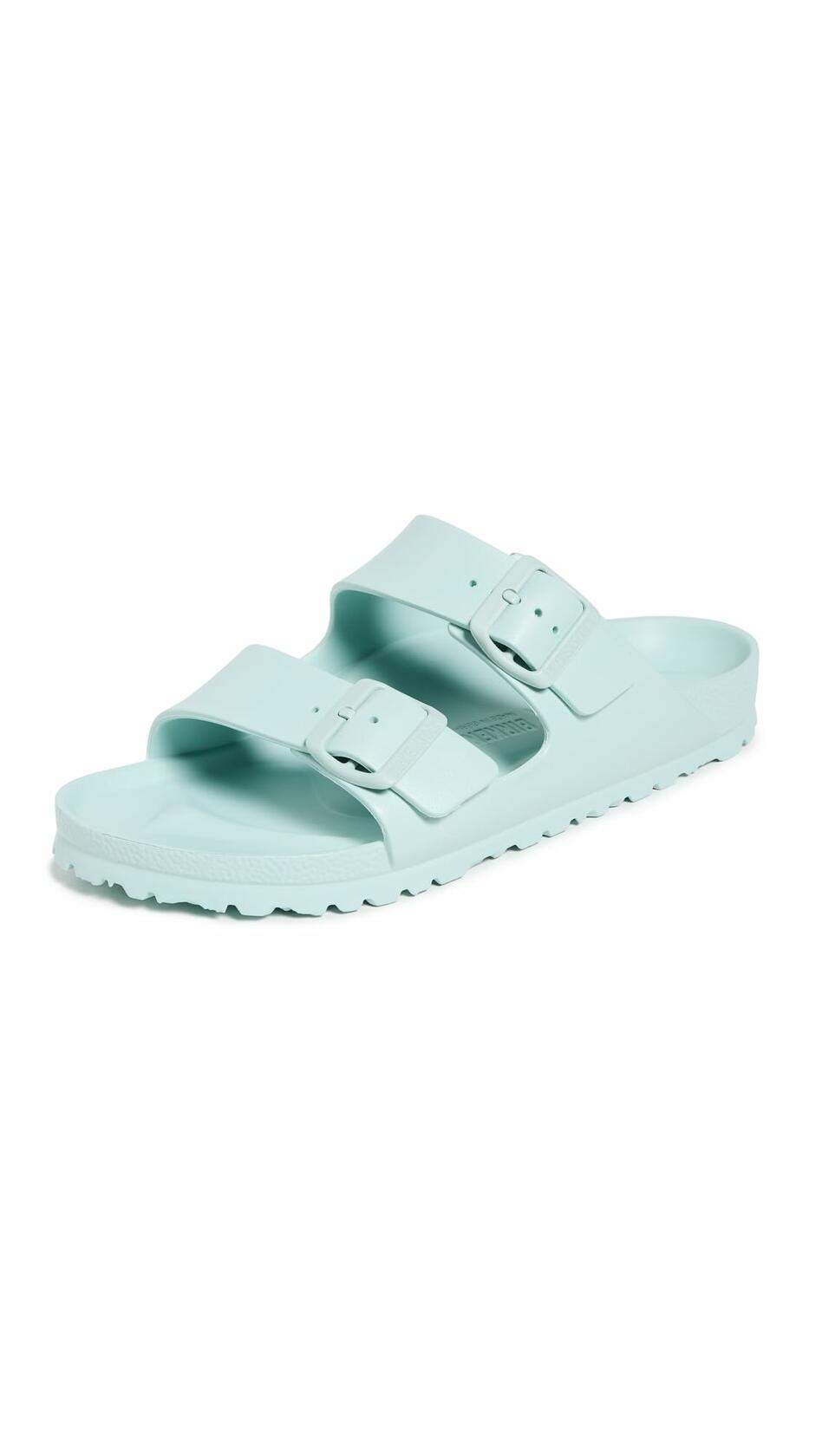 Birkenstock Women's Arizona EVA Sandals, Surf Green, 6 Medium US