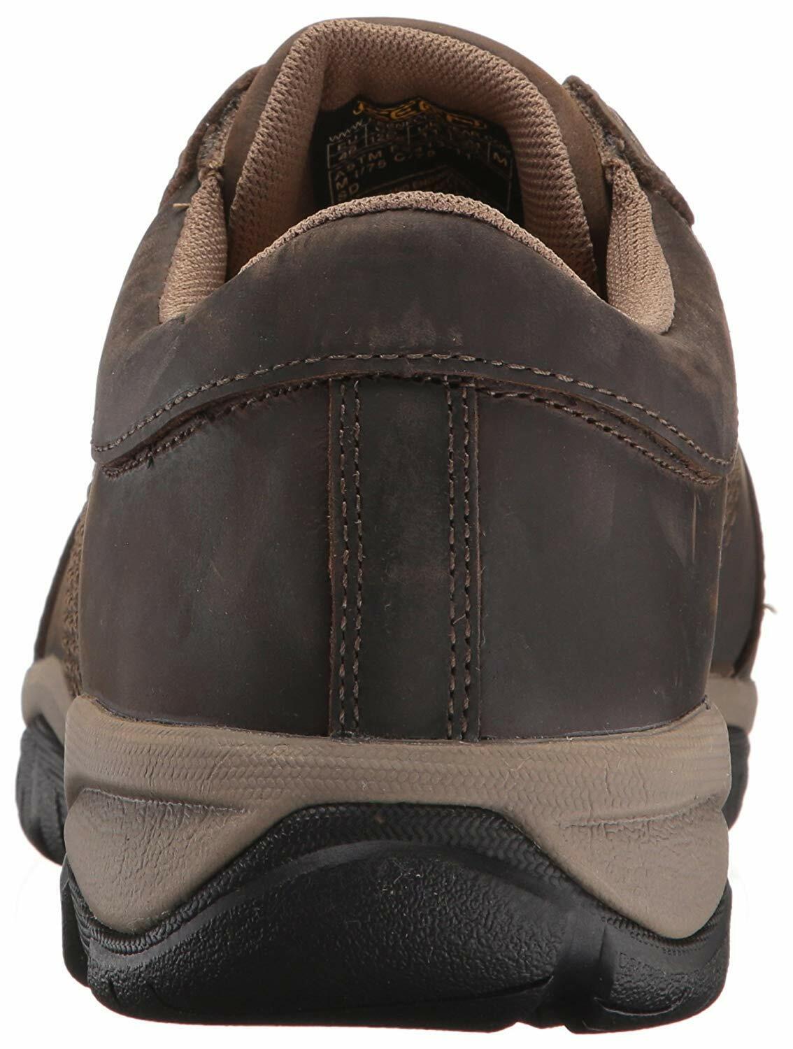 KEEN Utility Men's La Conner Low Alloy Toe Esd, Brown, 7 Wide