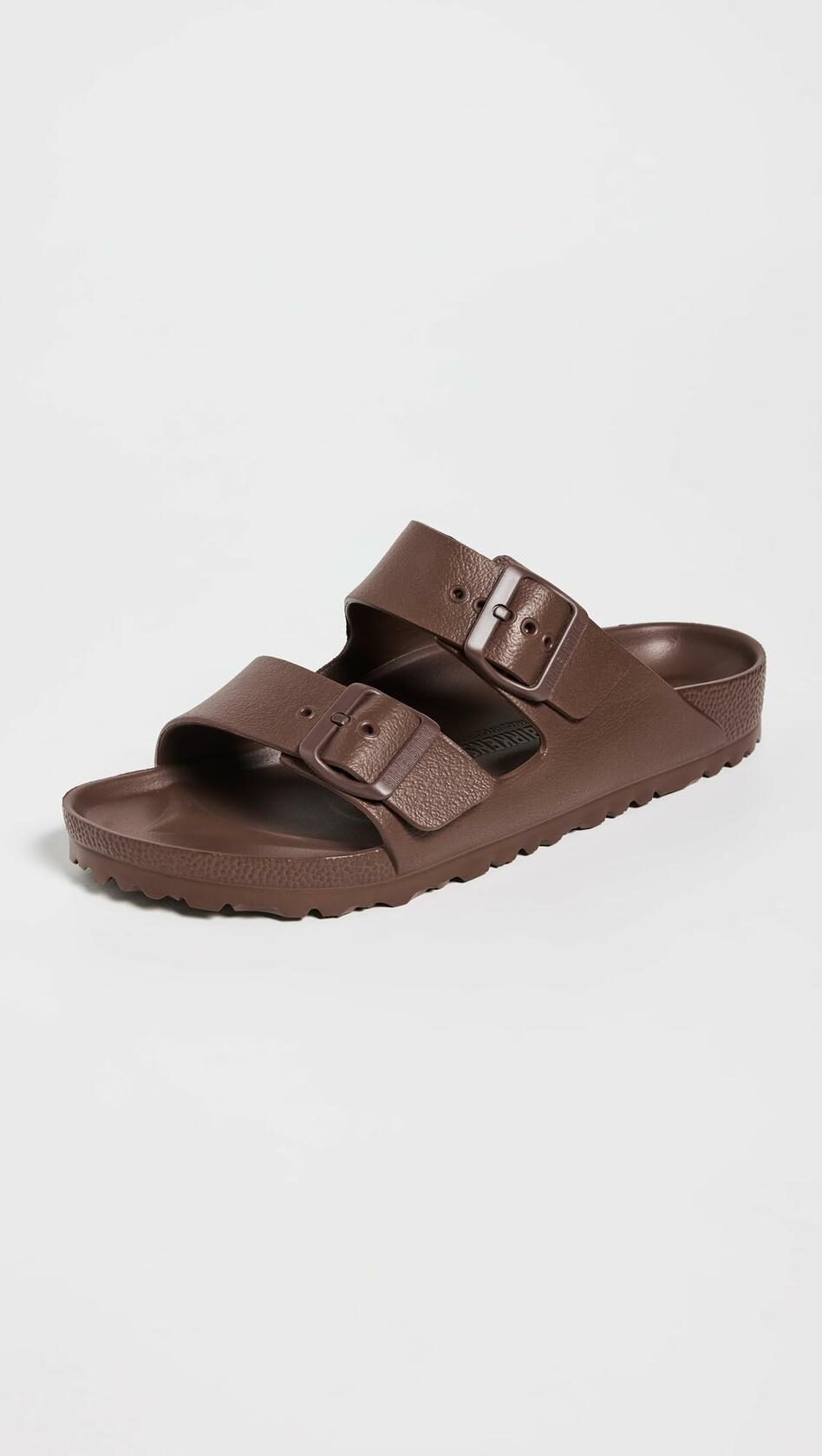 Birkenstock Women's Arizona EVA Sandals, Roast, Brown, 9 Medium US