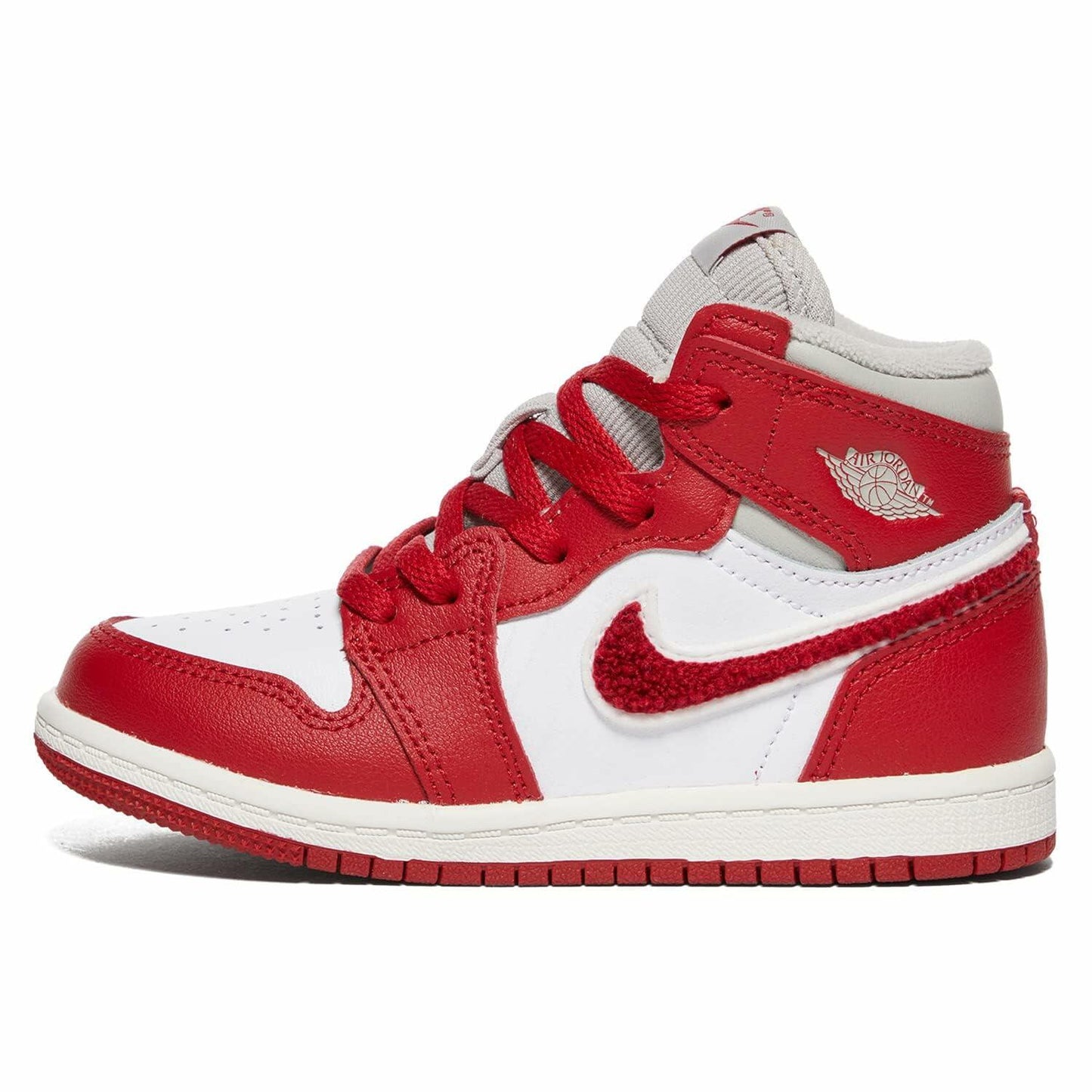 Jordan Baby Boy's 1 High OG (Infant/Toddler) Light Iron Ore/Varsity Red/Sail 5 Toddler M