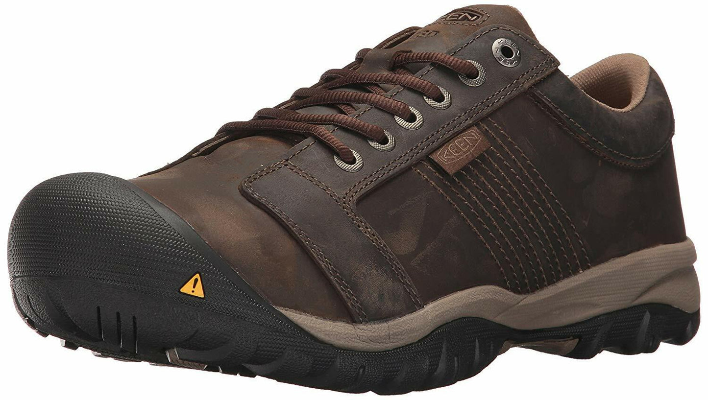 KEEN Utility Men's La Conner Low Alloy Toe Esd, Brown, 7 Wide