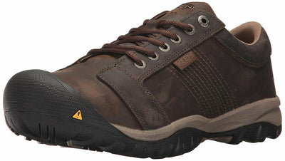 KEEN Utility Men's La Conner Low Alloy Toe Esd, Brown, 7 Wide