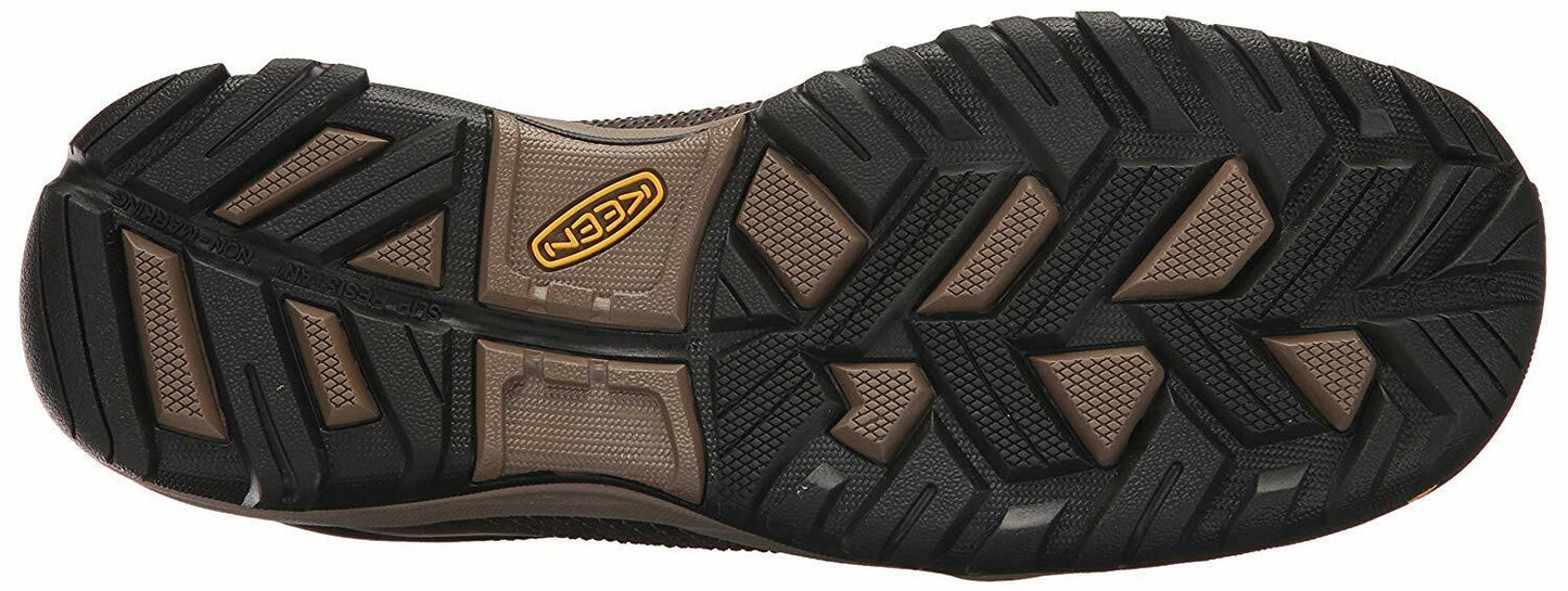 KEEN Utility Men's La Conner Low Alloy Toe Esd, Brown, 7 Wide