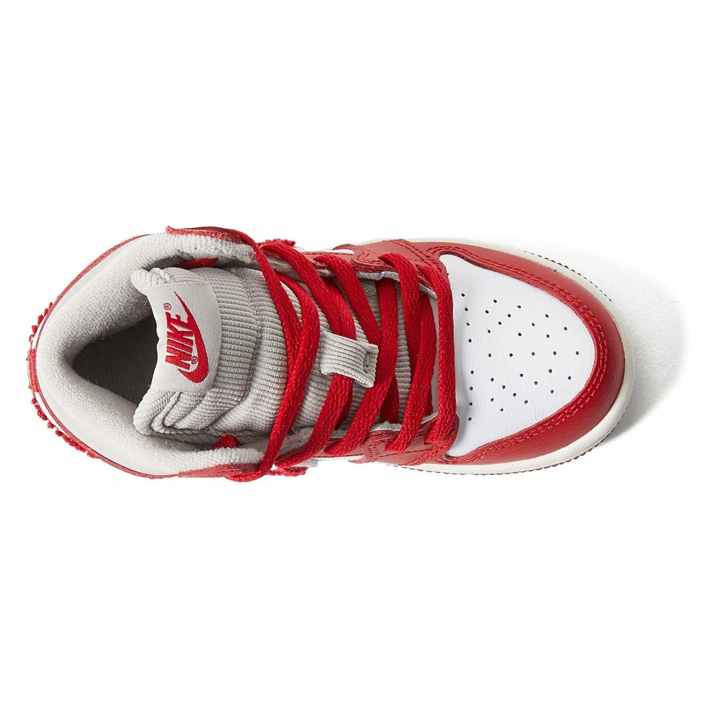Jordan Baby Boy's 1 High OG (Infant/Toddler) Light Iron Ore/Varsity Red/Sail 5 Toddler M