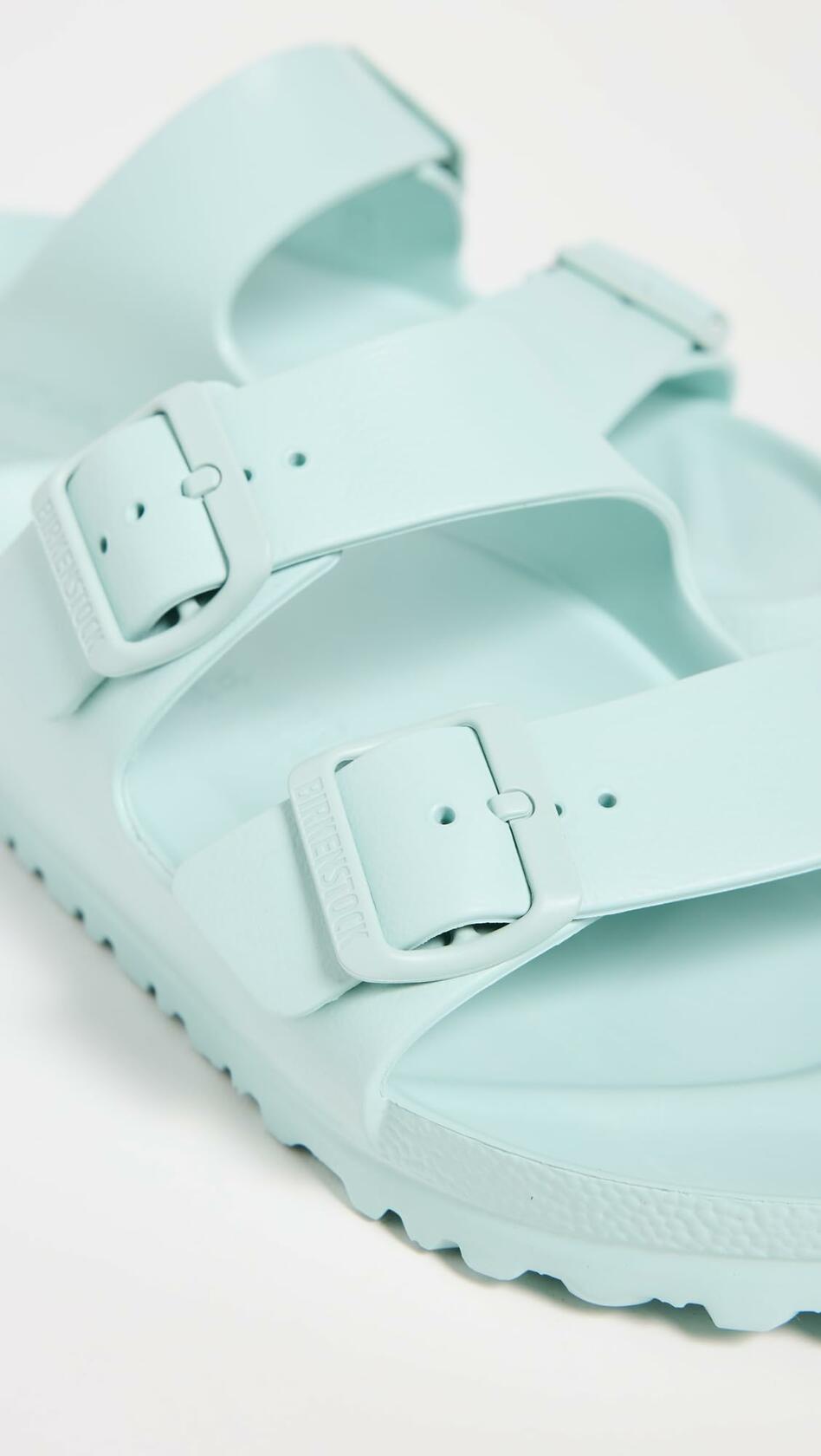 Birkenstock Women's Arizona EVA Sandals, Surf Green, 9 Medium US