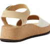 Birkenstock Glenda by Papillio Natural/Almond Canvas/Suede EU 42 (US Women's 11-11.5) Narrow