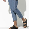 Birkenstock Women's Arizona Birko-Flo Black Sandals - 7-7.5 2A(N) US Women