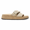Birkenstock Women's Almina Nubuck Leather, Sandcastle, 6-6.5 US
