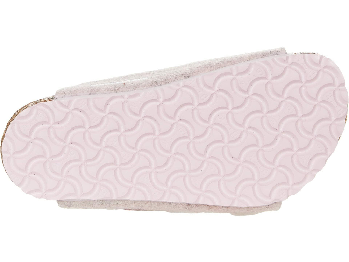 Birkenstock Arizona Happy Lamb (Toddler/Little Kids/Big Kids) Soft Pink/Natural EU 29 (US 11-11.5 Little Kid) Narrow