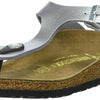 Birkenstock Gizeh Dress Sandal (Little Kid/Big Kid),Silver,34 M EU (3-3.5 M US Big Kid)