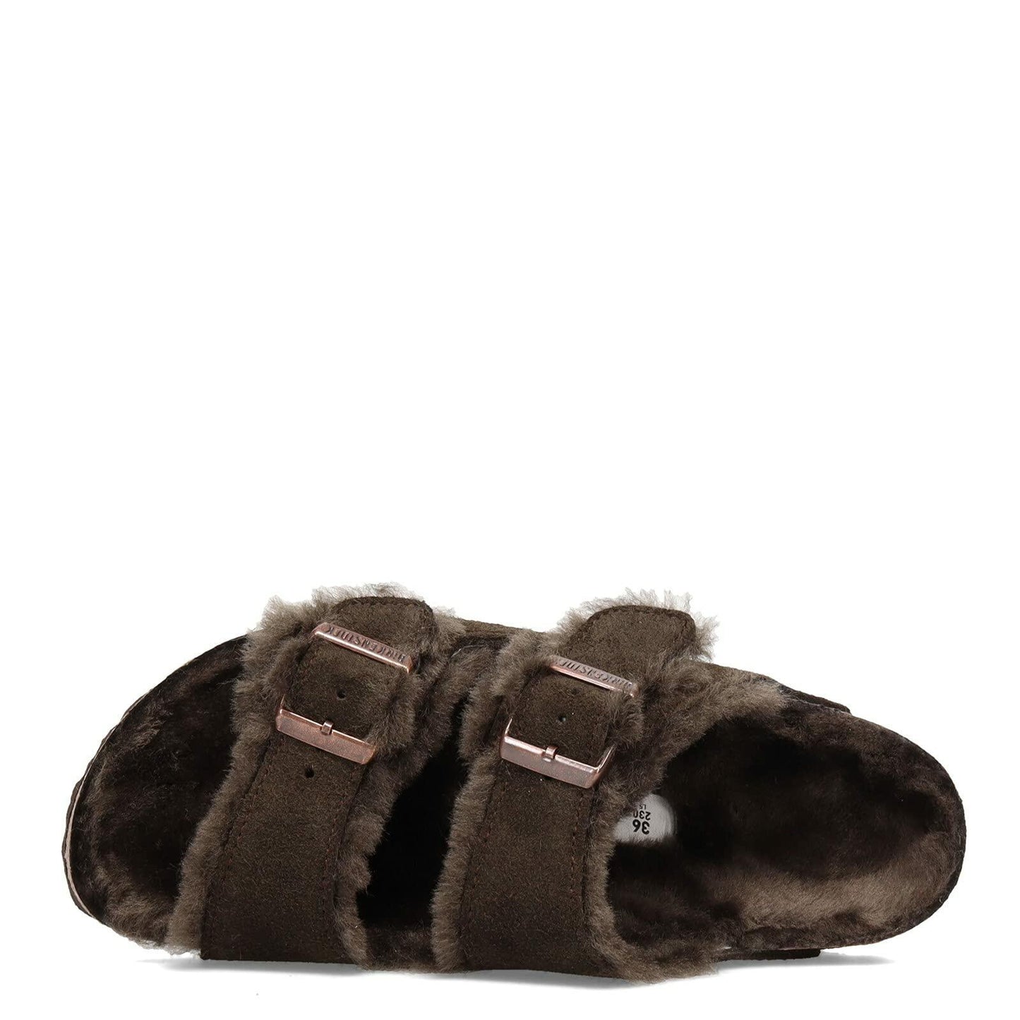 Birkenstock Arizona Mules/Clogs Men Brown Mules Shoes, Mocha, 3.5 UK Narrow
