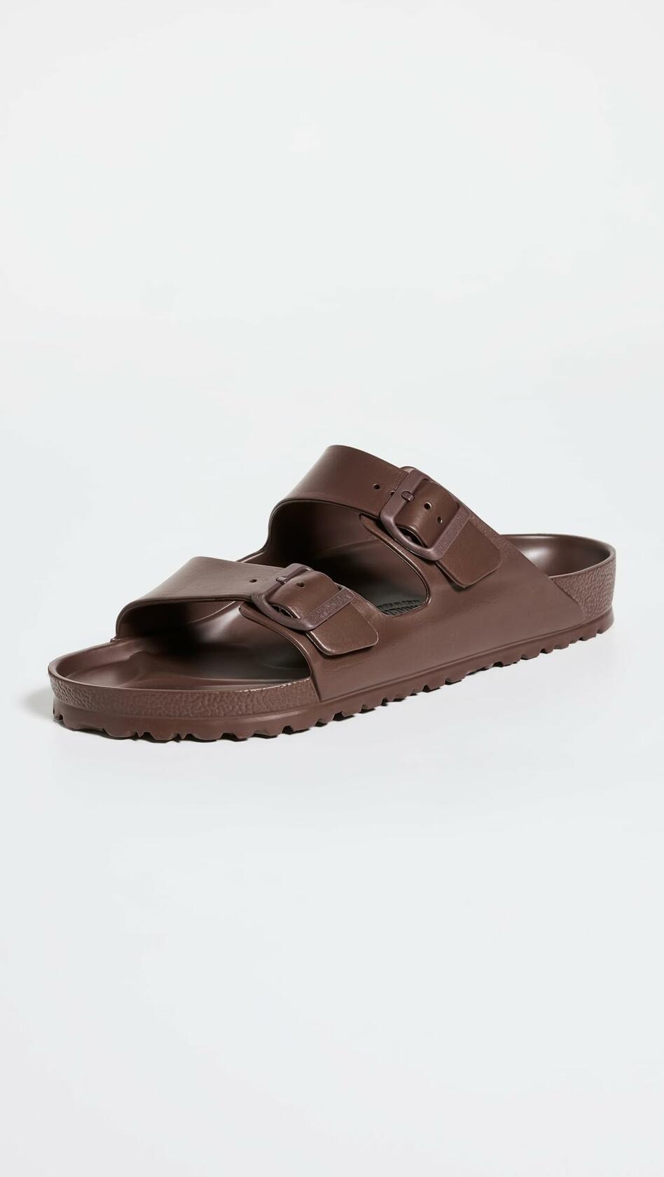 Birkenstock Men's Arizona EVA Sandals, Roast, Brown, 9 Medium US