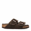 Birkenstock Arizona Mules/Clogs Men Brown Mules Shoes, Mocha, 3.5 UK Narrow