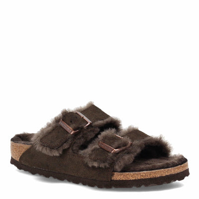 Birkenstock Arizona Mules/Clogs Men Brown Mules Shoes, Mocha, 3.5 UK Narrow